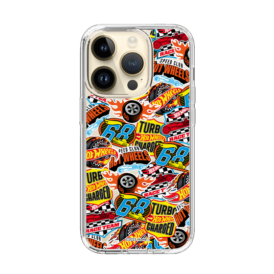 スリムプロテクションケース［ Hot Wheels™ - ステッカー ］