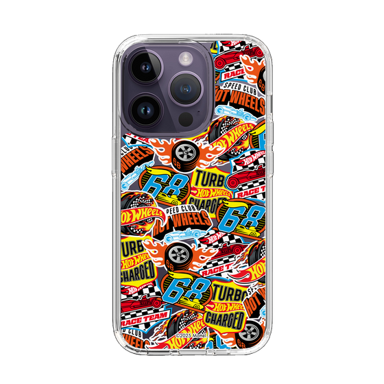 スリムプロテクションケース［ Hot Wheels™ - ステッカー ］