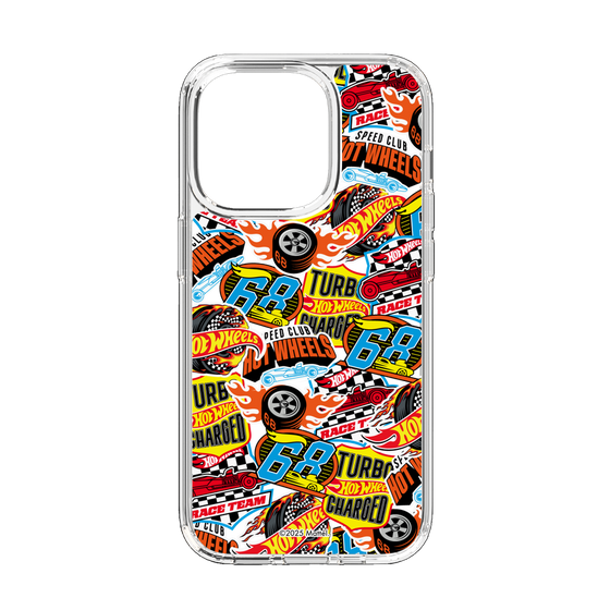スリムプロテクションケース［ Hot Wheels™ - ステッカー ］