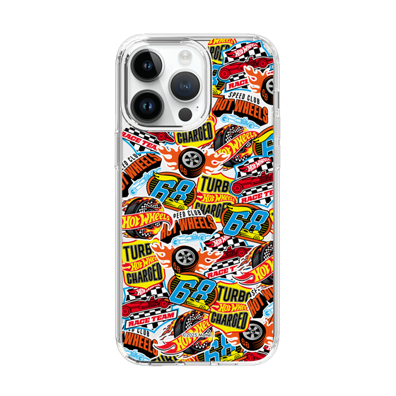 スリムプロテクションケース［ Hot Wheels™ - ステッカー ］