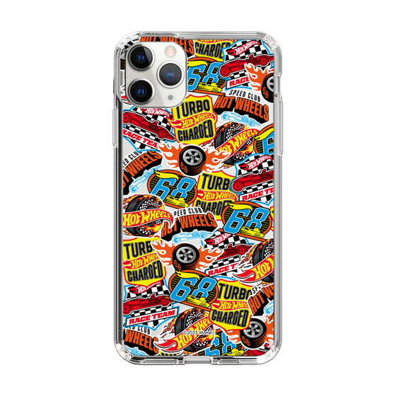 スリムプロテクションケース［ Hot Wheels™ - ステッカー ］
