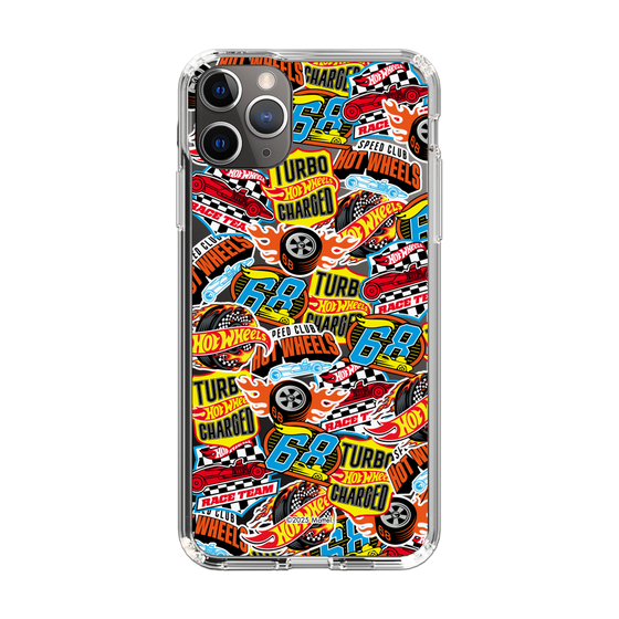 スリムプロテクションケース［ Hot Wheels™ - ステッカー ］