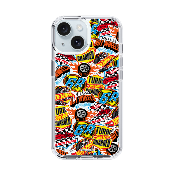 スリムプロテクションケース［ Hot Wheels™ - ステッカー ］