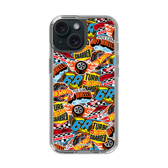 スリムプロテクションケース［ Hot Wheels™ - ステッカー ］