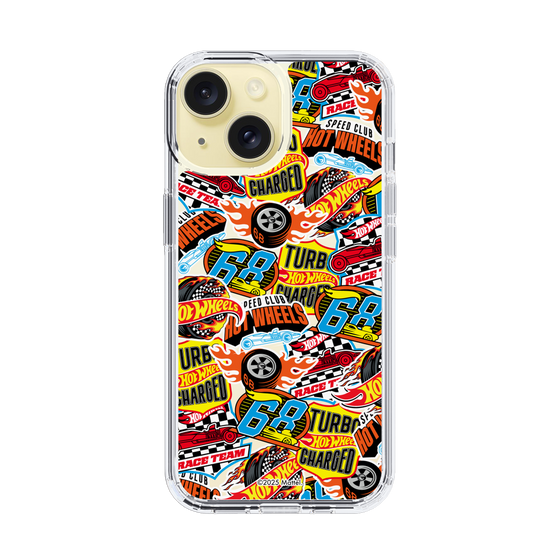 スリムプロテクションケース［ Hot Wheels™ - ステッカー ］
