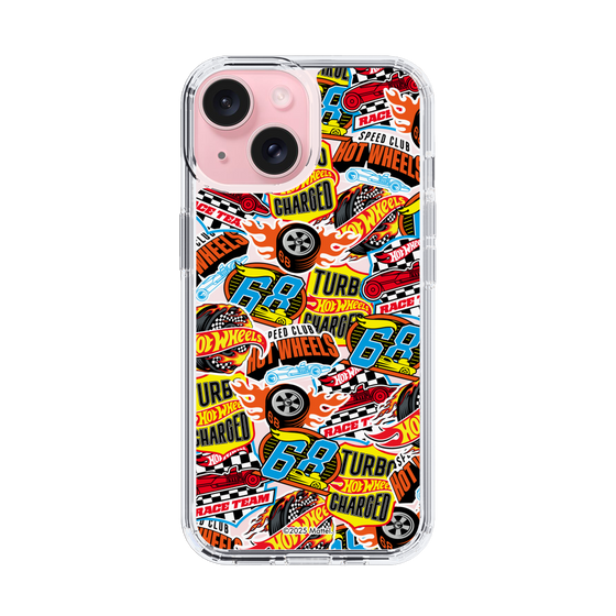 スリムプロテクションケース［ Hot Wheels™ - ステッカー ］