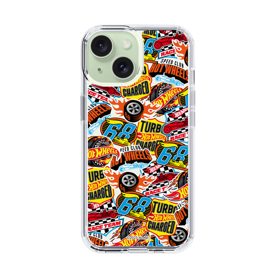スリムプロテクションケース［ Hot Wheels™ - ステッカー ］