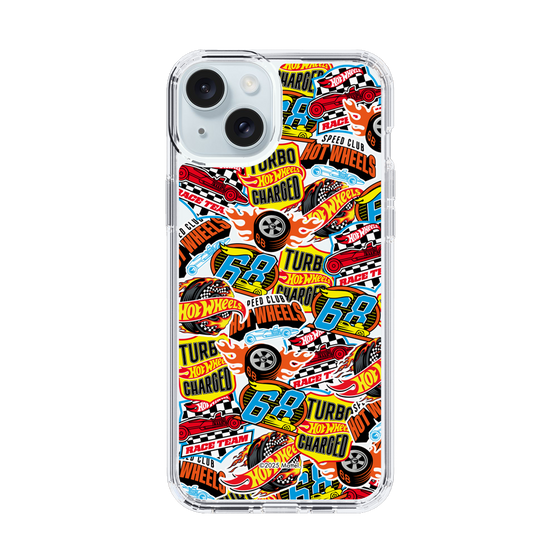 スリムプロテクションケース［ Hot Wheels™ - ステッカー ］