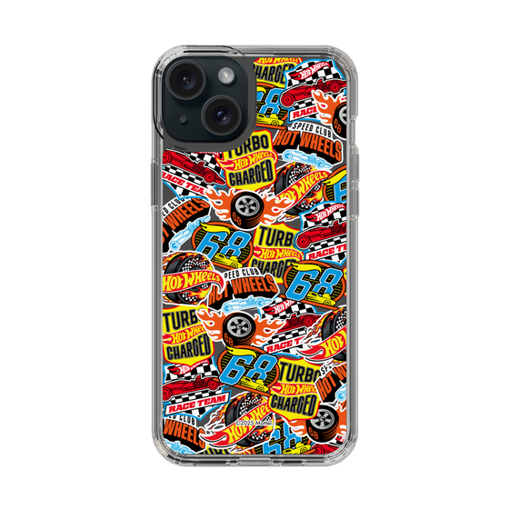 スリムプロテクションケース［ Hot Wheels™ - ステッカー ］