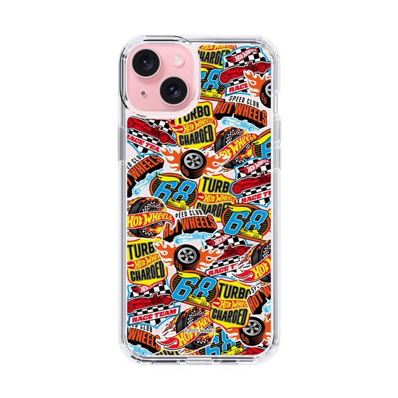 スリムプロテクションケース［ Hot Wheels™ - ステッカー ］