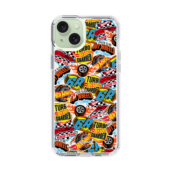 スリムプロテクションケース［ Hot Wheels™ - ステッカー ］