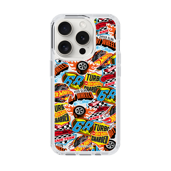 スリムプロテクションケース［ Hot Wheels™ - ステッカー ］