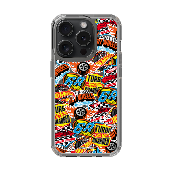 スリムプロテクションケース［ Hot Wheels™ - ステッカー ］