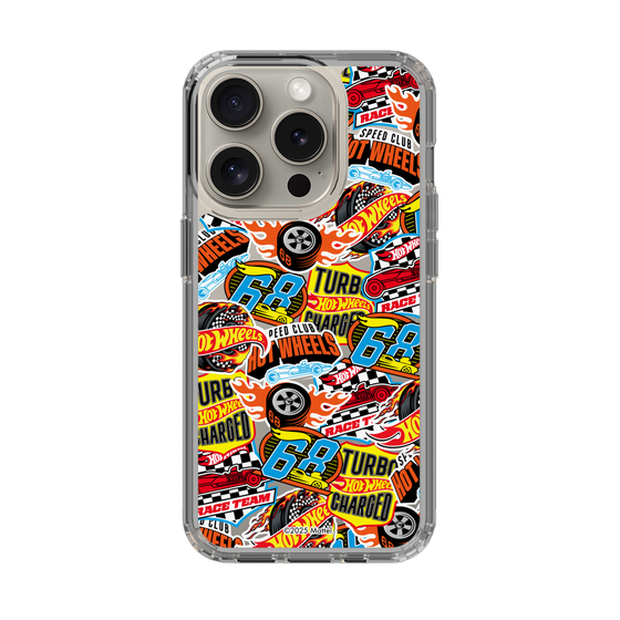スリムプロテクションケース［ Hot Wheels™ - ステッカー ］