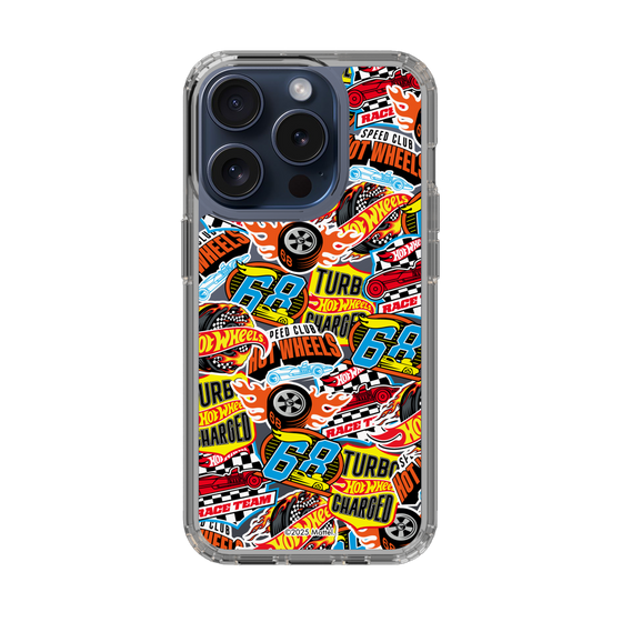 スリムプロテクションケース［ Hot Wheels™ - ステッカー ］