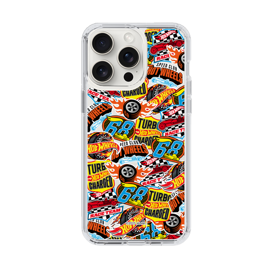 スリムプロテクションケース［ Hot Wheels™ - ステッカー ］