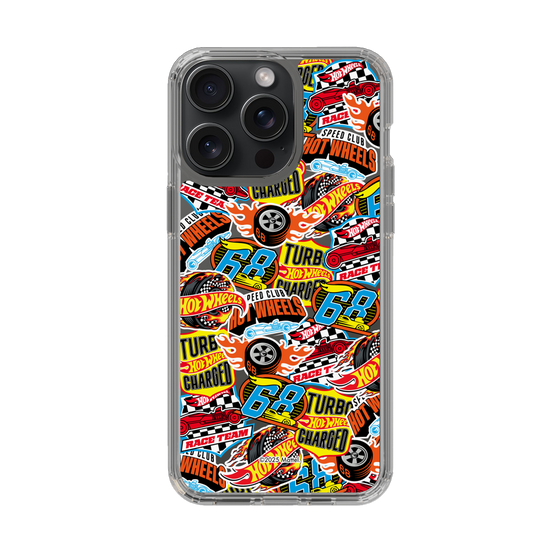 スリムプロテクションケース［ Hot Wheels™ - ステッカー ］