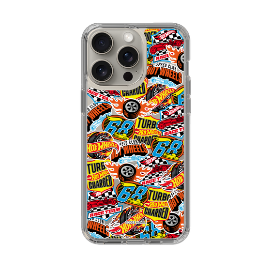 スリムプロテクションケース［ Hot Wheels™ - ステッカー ］