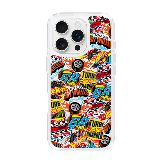 スリムプロテクションケース［ Hot Wheels™ - ステッカー ］