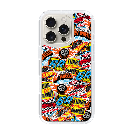 スリムプロテクションケース［ Hot Wheels™ - ステッカー ］