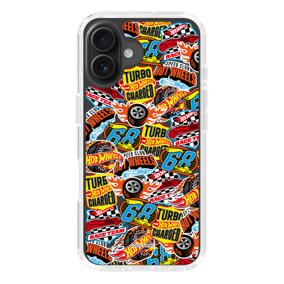 スリムプロテクションケース［ Hot Wheels™ - ステッカー ］
