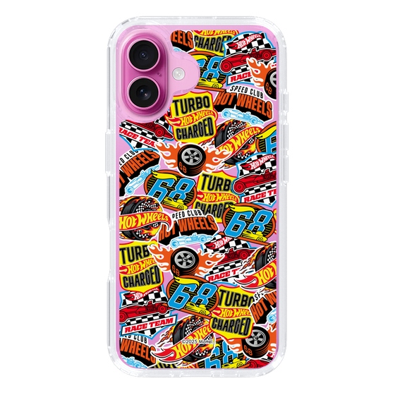 スリムプロテクションケース［ Hot Wheels™ - ステッカー ］