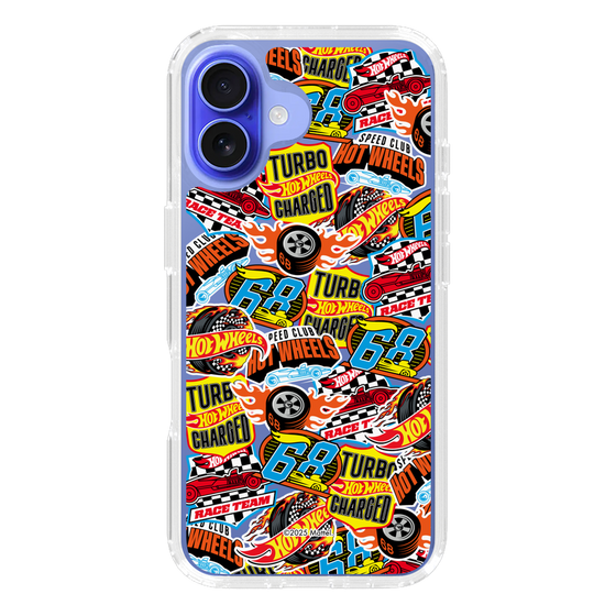 スリムプロテクションケース［ Hot Wheels™ - ステッカー ］