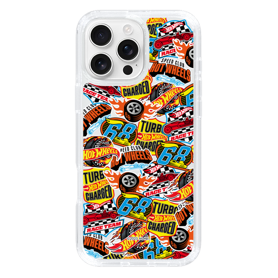 スリムプロテクションケース［ Hot Wheels™ - ステッカー ］