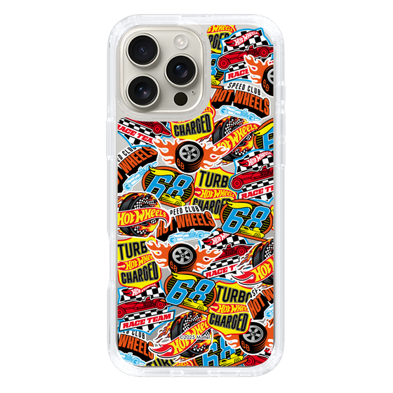 スリムプロテクションケース［ Hot Wheels™ - ステッカー ］