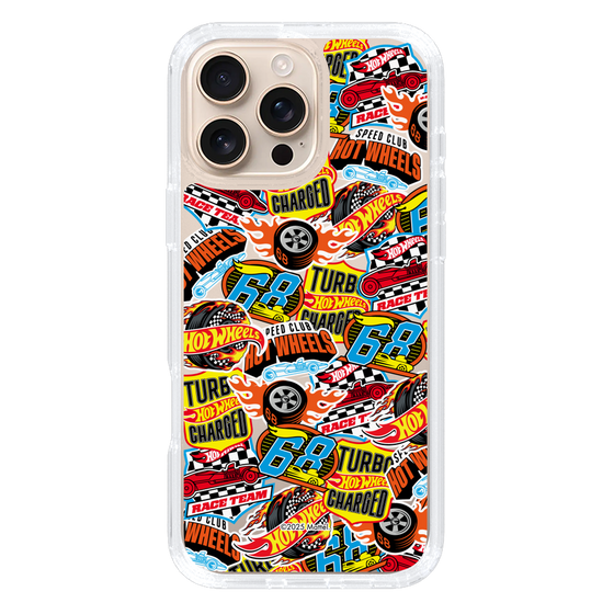 スリムプロテクションケース［ Hot Wheels™ - ステッカー ］