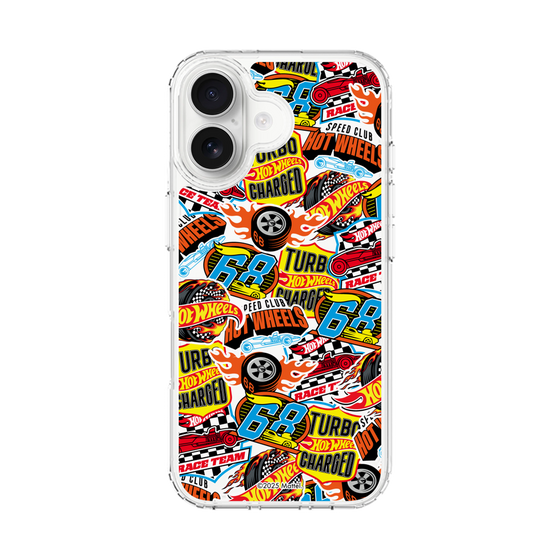 スリムプロテクションケース［ Hot Wheels™ - ステッカー ］