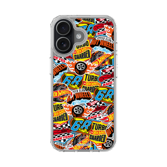 スリムプロテクションケース［ Hot Wheels™ - ステッカー ］