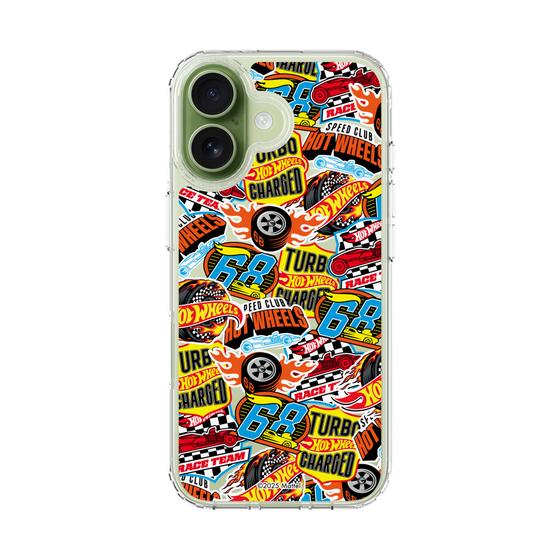 スリムプロテクションケース［ Hot Wheels™ - ステッカー ］