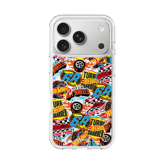 スリムプロテクションケース［ Hot Wheels™ - ステッカー ］