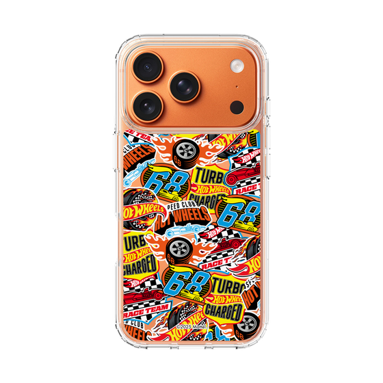 スリムプロテクションケース［ Hot Wheels™ - ステッカー ］