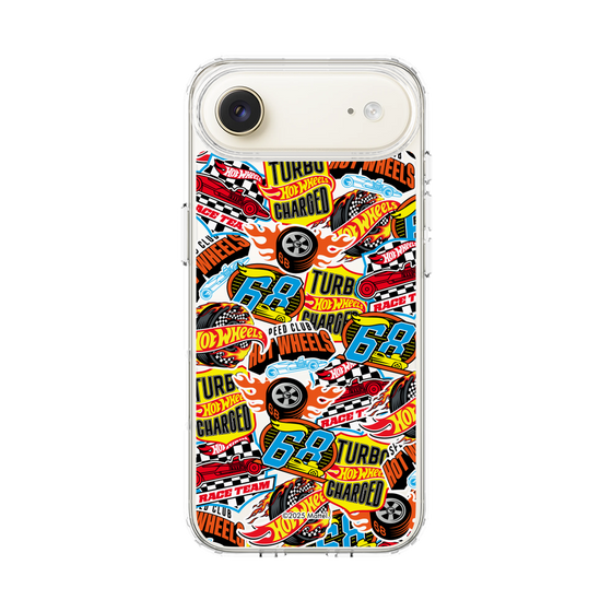 スリムプロテクションケース［ Hot Wheels™ - ステッカー ］