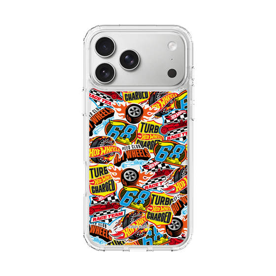 スリムプロテクションケース［ Hot Wheels™ - ステッカー ］