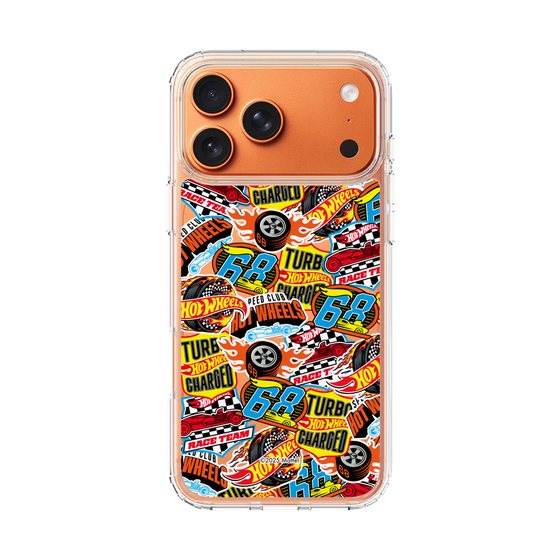 スリムプロテクションケース［ Hot Wheels™ - ステッカー ］