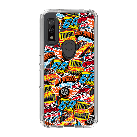 スリムプロテクションケース［ Hot Wheels™ - ステッカー ］