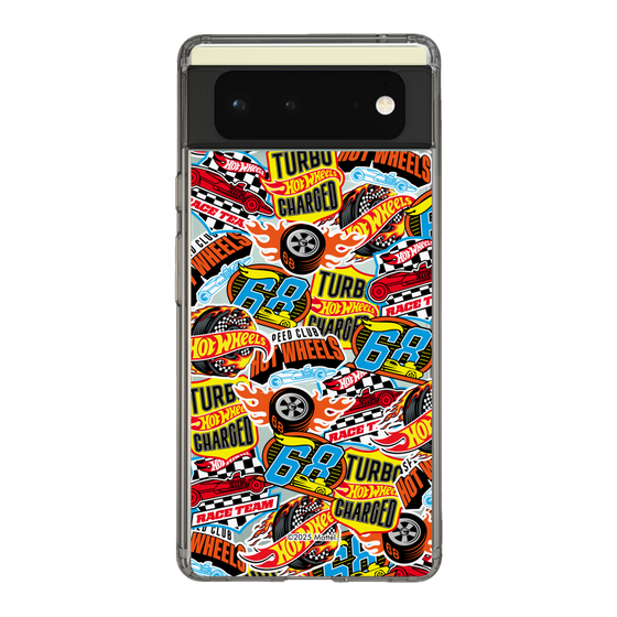 スリムプロテクションケース［ Hot Wheels™ - ステッカー ］