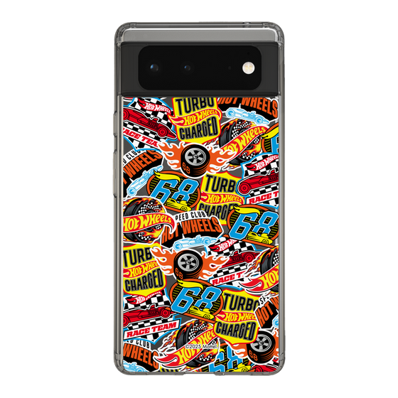 スリムプロテクションケース［ Hot Wheels™ - ステッカー ］