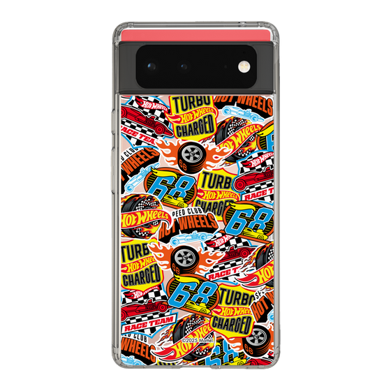 スリムプロテクションケース［ Hot Wheels™ - ステッカー ］