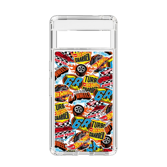 スリムプロテクションケース［ Hot Wheels™ - ステッカー ］