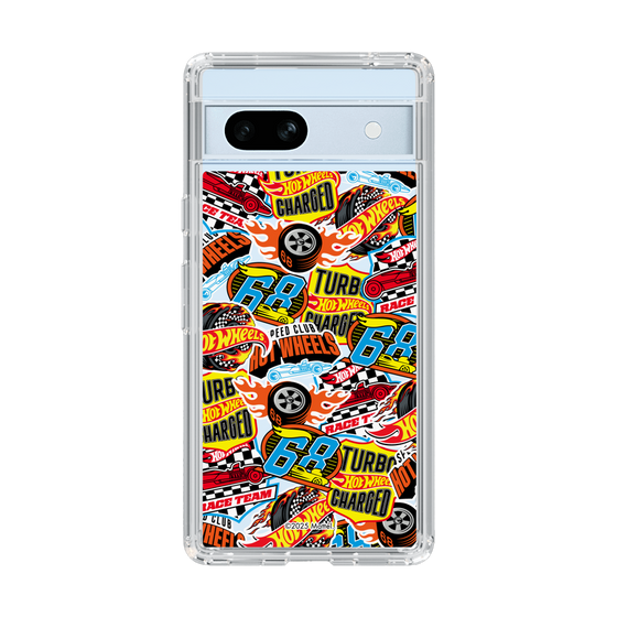 スリムプロテクションケース［ Hot Wheels™ - ステッカー ］