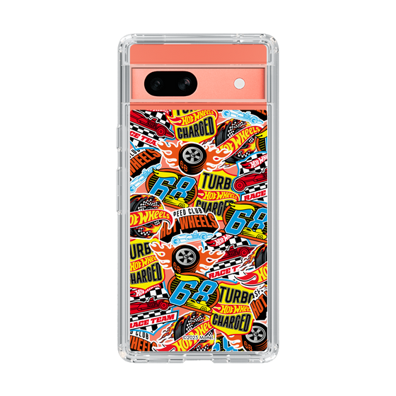 スリムプロテクションケース［ Hot Wheels™ - ステッカー ］