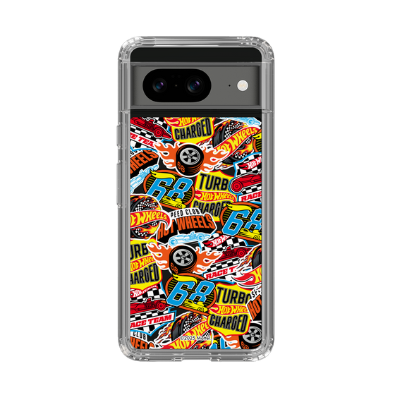 スリムプロテクションケース［ Hot Wheels™ - ステッカー ］