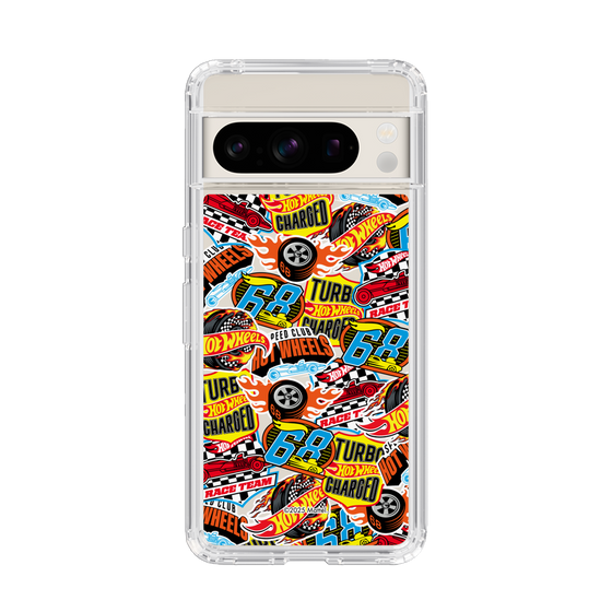 スリムプロテクションケース［ Hot Wheels™ - ステッカー ］