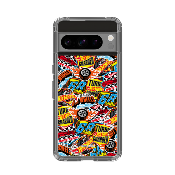 スリムプロテクションケース［ Hot Wheels™ - ステッカー ］