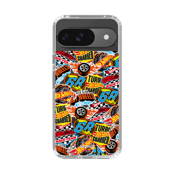 スリムプロテクションケース［ Hot Wheels™ - ステッカー ］