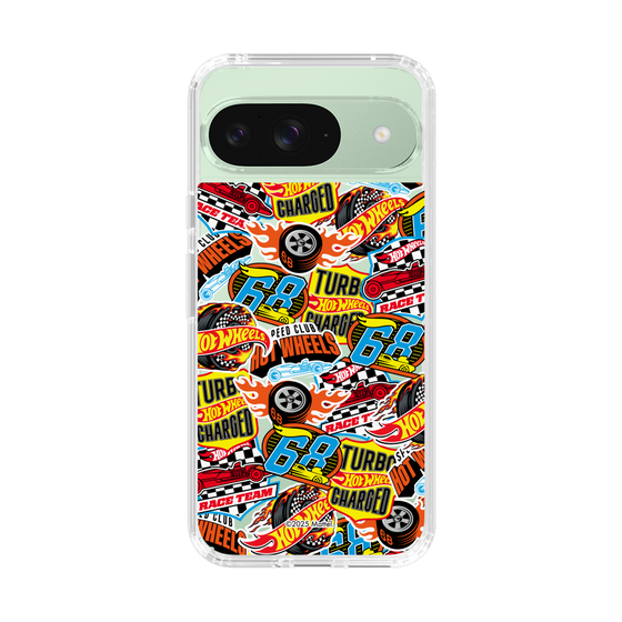 スリムプロテクションケース［ Hot Wheels™ - ステッカー ］